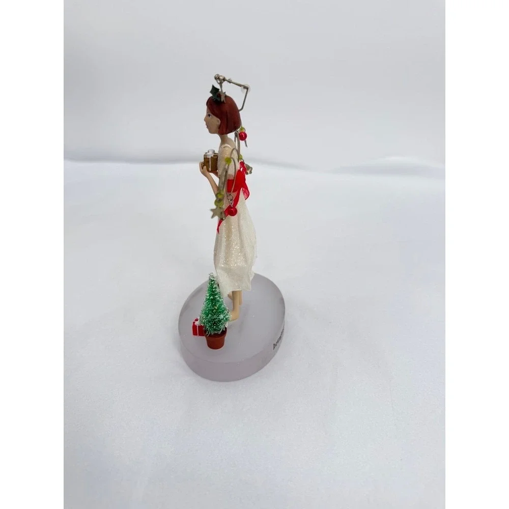 Hallmark Down to Earth Angel of Good Cheer Figurine Holiday Decor w/ Box